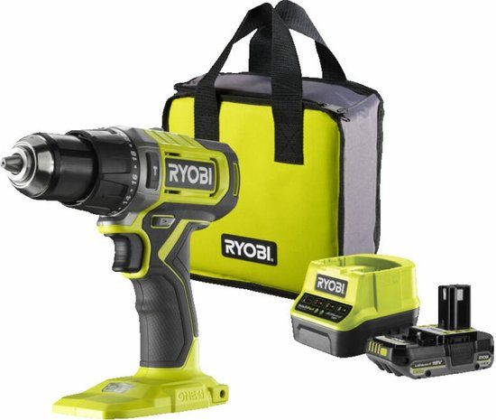 Ryobi RPD18-2C20S 18V Li-ion Accu Boormachine Set (1x 2.0 Ah) - 52Nm