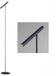 Artdelight Vloerlamp Kansas H 140 cm touch dimmer zwart