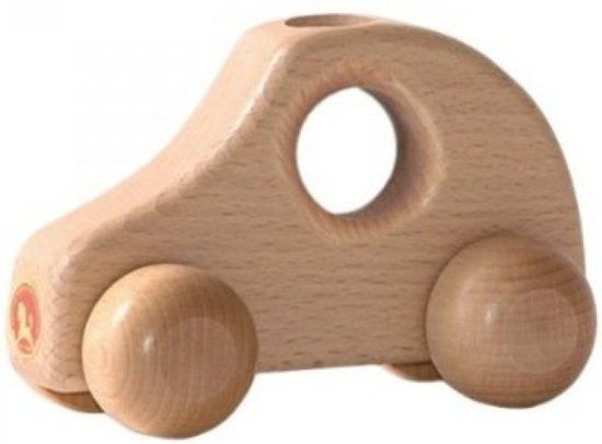 Ostheimer Car large natural - Wooden Toy - Multi Colour