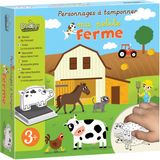 Créa Lign Stempelset - Boerderij