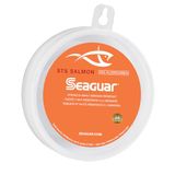 Seaguar STS Zalmleader 100% fluorocarbon vislijn, spoel van 91 m, transparant, verkrijgbaar in meerdere maten