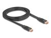 Delock 81002 câble HDMI 2 m HDMI Type A (Standard) Noir