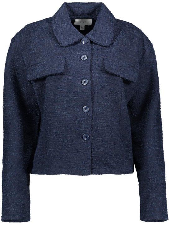 VILA Bestseller Vila Blazer Viamyna L/s Blazer 14113823 Navy Blazer Dames Maat L