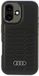 Audi Hardcase Leder Au-Tpupcmip16-Gt/D3-Bk voor iPhone 16.1