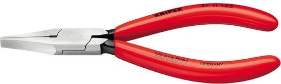 Knipex Precisie-mechanicatang - 12.5 cm - Kunststof/Chroom - Rood