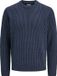 JACK&JONES ESSENTIALS JJEDOVER KNIT CREW NECK SN Homme Pull Sky Captain XXL