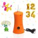 Pompe à ballon électrique pour ballons décoratifs, format mini, silencieux, avec connecteur CEE 7/16