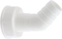 KIRCHHOFF KS Aansluiting Voor Wasmachine - 45° - Wit - 1"BI x 3/4"T