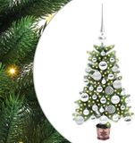 vidaXL Sapin de Noël avec 150 LED avec support Vert 65 cm PE