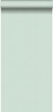 ESTAhome behang linnenstructuur mintgroen - 53 cm x 10.05 m - 139024