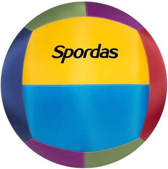 Sporti Grote ballon 100 cm veelkleurig Nylon