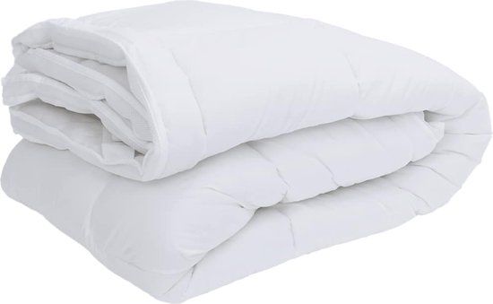 vidaXL Matrasbeschermer 80x200 cm wit