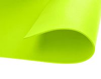 EVA-rubber, fluorescerend, 40 x 60 cm, 2 mm, 5 stuks.