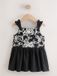 Next - Meisjes - Cornelli Peplum Vest - Zwart