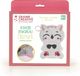 GRAINE CREATIVE DIY Diamond Painting Portemonnee Kit - miauw kat