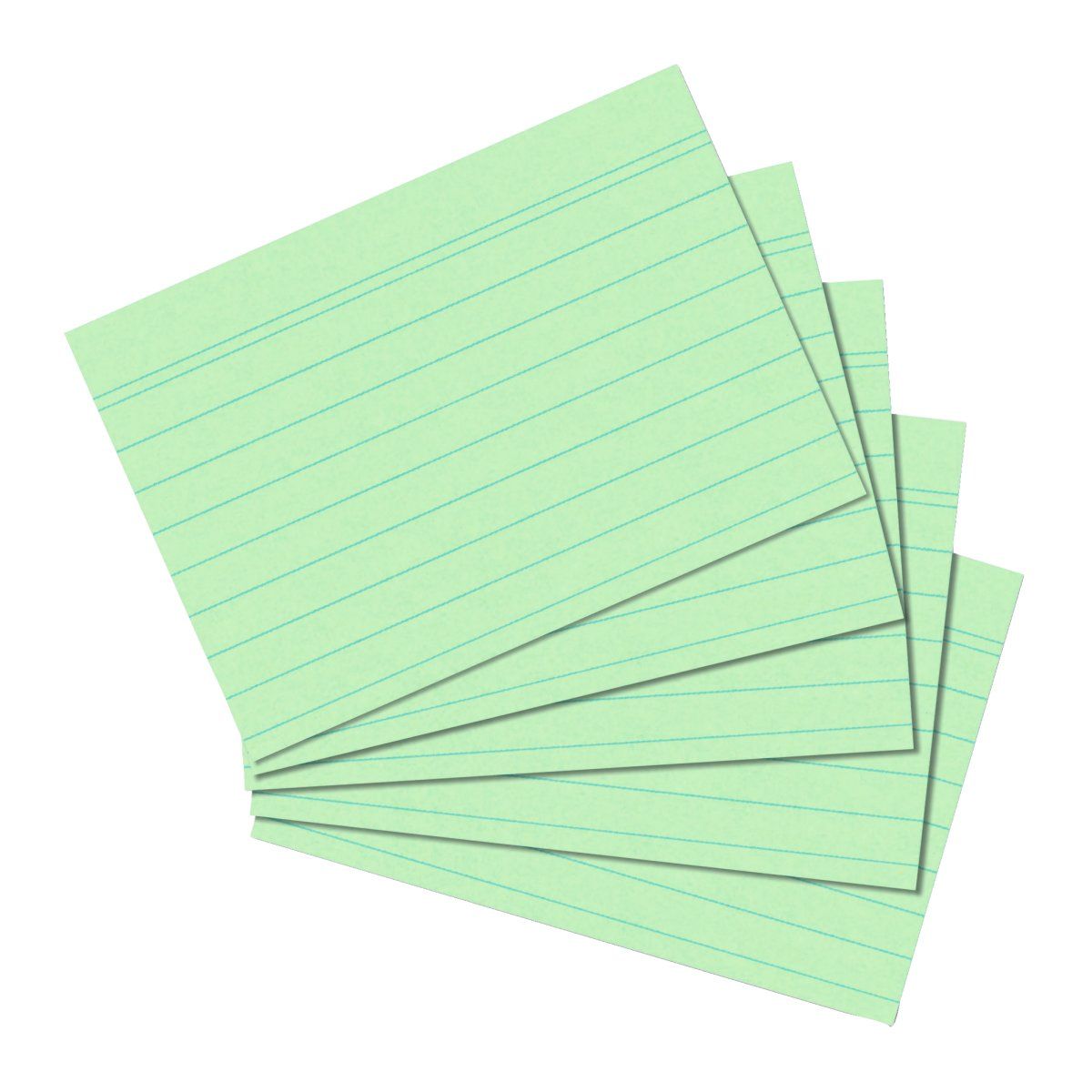 Herlitz 1150655 - Indexkaarten - groen - 1 stuk