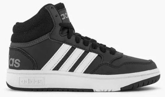 adidas Sportswear Hoops Mid Schoenen - Kinderen - Zwart - Maat 36