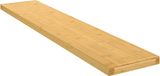 vidaXL Wandschap 100x20x2,5 cm bamboe