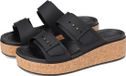Crocs Sandales Brooklyn Liège à Boucle - Noir