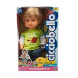 Cicciobello Best Friends Cicciobello poupée 42 cm avec fonction plante, modèle avec T-shirt vert avec recette au dos, pour enfants à partir de 2 ans