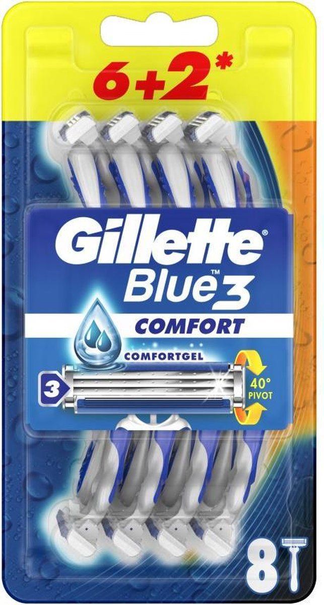 Gillette Blue Scheermesjes voor heren - 7702018489978