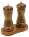Ensemble de moulins à poivre en bois de 2 - 12,7 cm