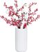 Merkloos 18CM witte vaas keramische vazen bloemenvaas decoratieve decoratie