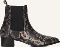 Notre-V 36026 Enkellaarsjes Dames - Grijs - Maat 38