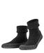 FALKE Cosyshoe herenpantoffels, merinowol, grijs, zwart, meer warme kleuren, dikke siliconen noppen op de zool voor betere grip, 1 paar