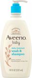 Aveeno Baby Daily Moisture Gentle Body Bath Wash & Shampoo – Lightly Scented – 532ml
