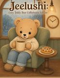Jeelushi: Cozy Teddy Bear- Coffeehouse Edition: 20 20 Bold & Easy Cozy Coloring Book for Kids and Adults Featuring Cute Teddy Bears, Coffee Shop Treats, and Relaxing Café Scenes