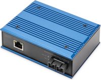Digitus DN-652102-1 netwerk media converter 1000 Mbit/s 1310 nm Single-mode Zwart, Blauw