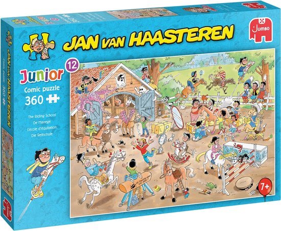 Jumbo Jan van Haasteren Junior The Riding School 360pcs