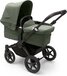 Bugaboo Donkey 5 Mono Kinderwagen - Black/Forest Green