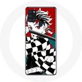 Maniacase Hoesje voor Samsung Galaxy A21S Tanjiro Demon Slayer Kimetsu no Yaiba Anime