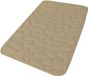 Urban Living Badkamerkleedje/badmat tapijt - memory foam - beige - 50 x 80 cm - anti slip