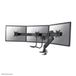 Neomounts NM-D775DX3BLACK monitorarm voor 3 schermen - 17-27 inch - gasveer - zwart