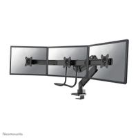 Neomounts NM-D775DX3BLACK bras de moniteur pour 3 écrans - 17-27 pouces - ressort à gaz - noir