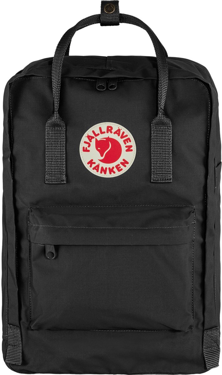 Fjällräven Fjällräven Kånken Laptop 15" Unisex Rugzak - Black