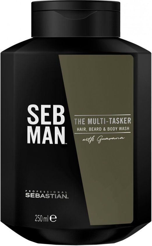 SEB MAN The Multitasker 3 in 1 Hair, Beard & Body Wash 250 ml