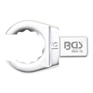 BGS technic BGS Insteek-ringsleutel | open | 15 mm | opname 9 x 12 mm Aantal:1