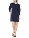 Amazon Essentials Dames Gebreide Henley Sweatshirtjurk