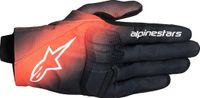 Alpinestars Reef V2 Motorfiets handschoenen - Zwart/neonrood