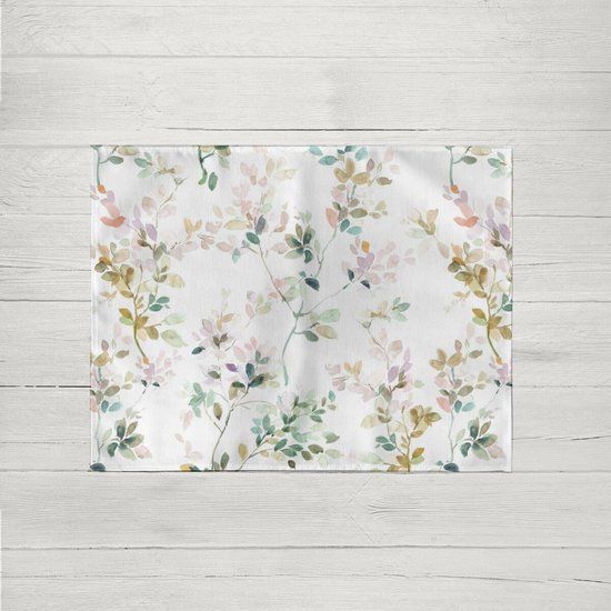 Belum Individueel Tafelkleed - 50 x 40 cm - Blommor - Multicolor - Katoen