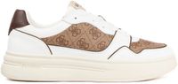 GUESS 4G active Lage sneakers Mannen Wit Synthetisch Rubber Veters