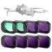 K&F Concept Mini 4 Pro 8 stuks meerlaagse ND-filters voor DJI Mini 4 Pro drone-accessoires, 8 stuks ND8, ND16, ND32, ND64, ND128, ND256, UV, CPL