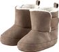 Chaussures bébé sans marque avec fermeture velcro - Taille 18 EU - Marron