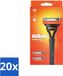 Gillette Fusion 5 Lames de rasoir - Conception ergonomique - 20 pièces