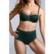 Marlies Dekkers Space Odyssey Forest Green Slip Taille : S