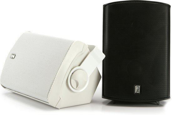 PolyPlanar Waterproof Compact Box Speakers - White